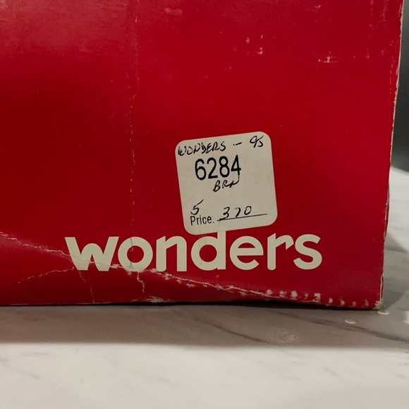 Wonders Continental Over-The-Knee Boots Brown/Green Accent Size: 6 - Picture 7 of 7